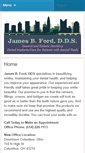Mobile Screenshot of drjamesbford.com